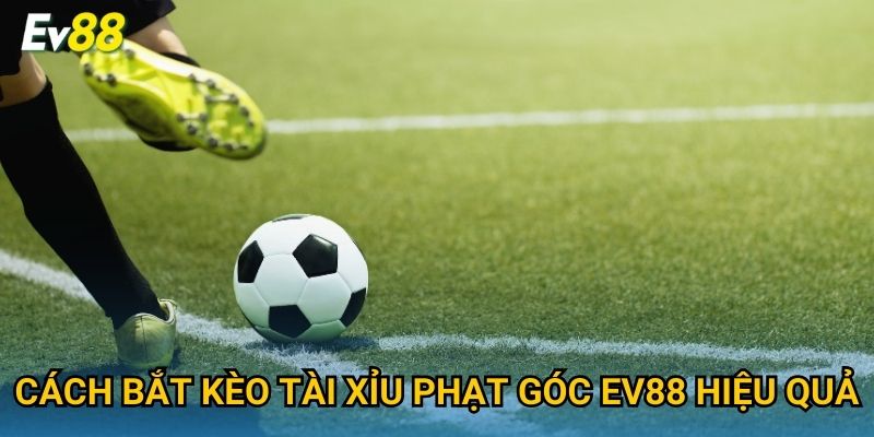 Cách bắt kèo tài xỉu phạt góc Ev88 hiệu quả