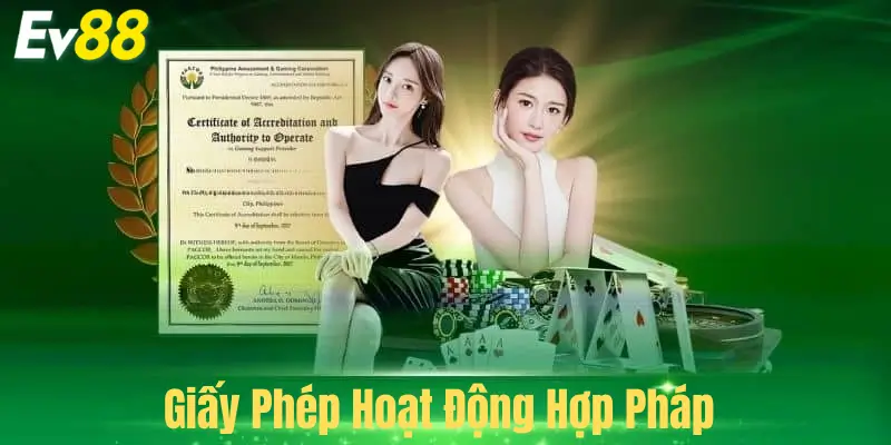 Trang chủ 11 Giấy phép hoạt động hợp pháp